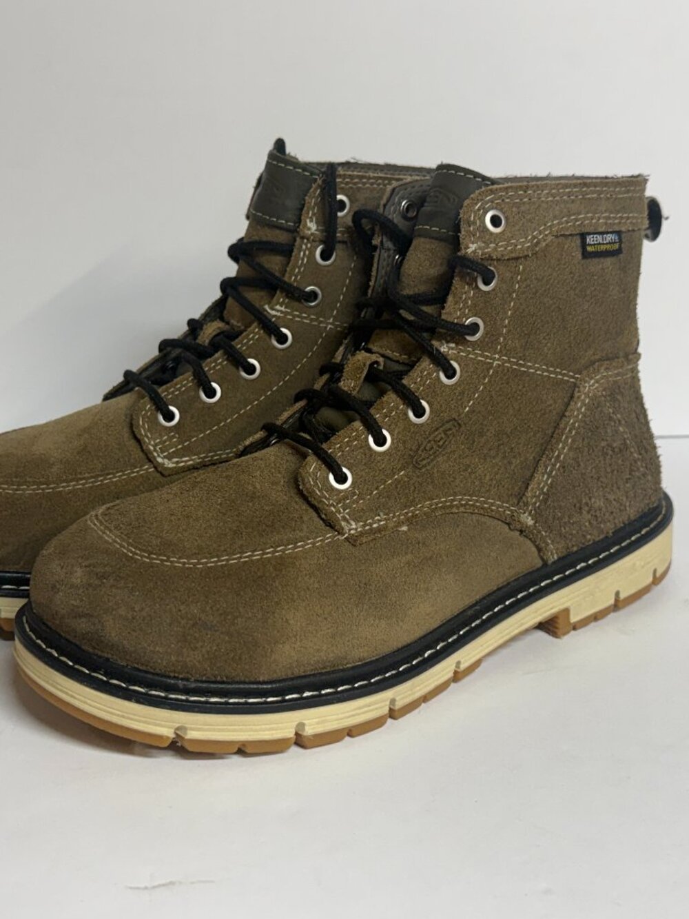 Keen Women's San Jose 6" Waterproof 90° Heel Boot (Aluminum Toe)